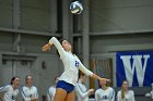 VB vs MHC  Wheaton Women's Volleyball vs Mount Holyoke College. - Photo by Keith Nordstrom : Wheaton, Volleyball, VB